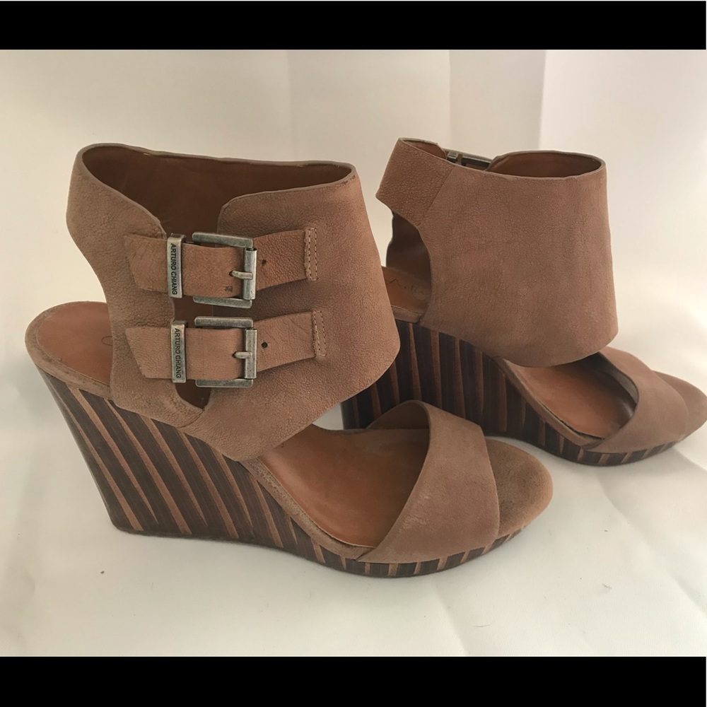 Wedge heel sandals
